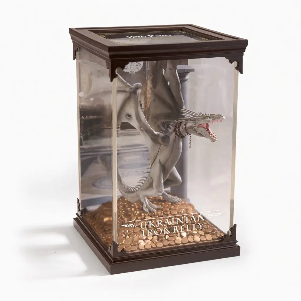 Detail socle voutes Gringotts figurine Dragon Harry Potter Reliques de la Mort Noble Collection
