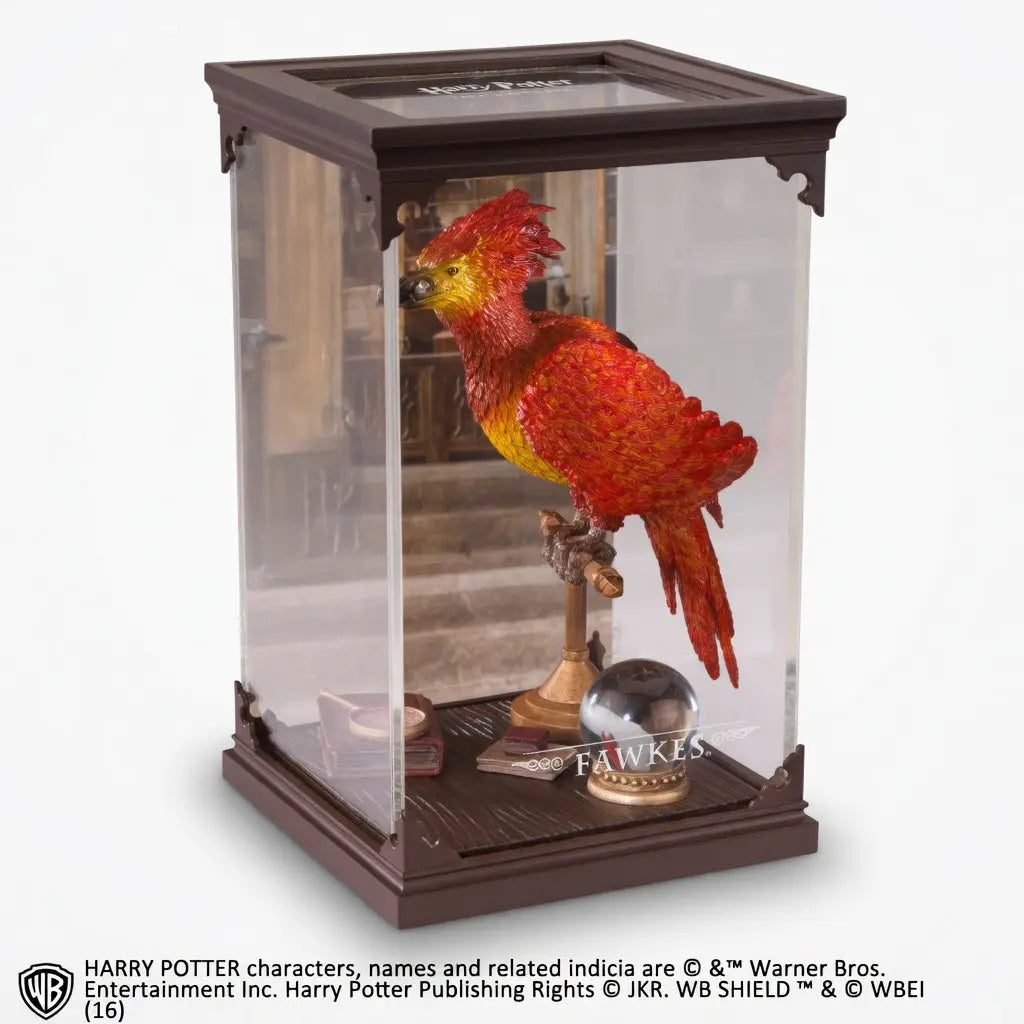 Figurine Fumseck Noble Collection boite collector transparente presentation cadeau fan HP