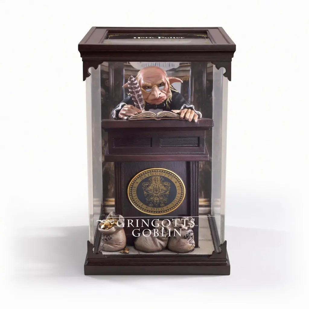 Figurine Gobelin de Gringotts Harry Potter Noble Collection PVC peint a la main 17cm traits faciaux