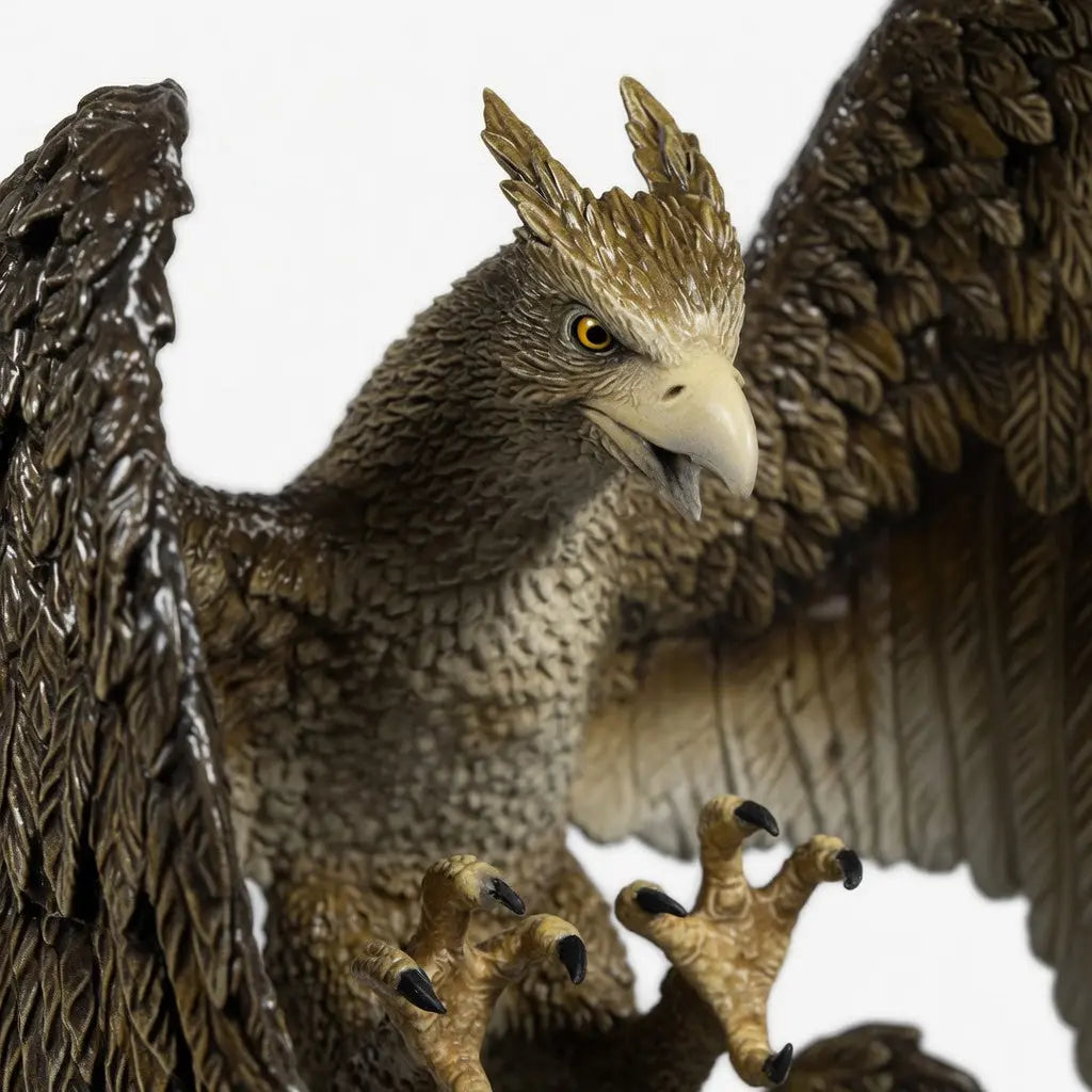 Figurine Oiseau-Tonnerre posee sur etagere collection Animaux Fantastiques Noble Collection boite collector