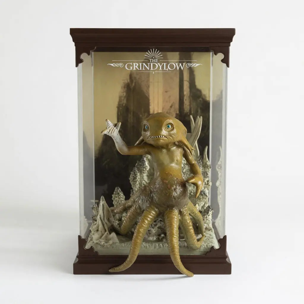 Figurine Strangulot plante carnivore Harry Potter Noble Collection PVC peint a la main tentacules sculptes