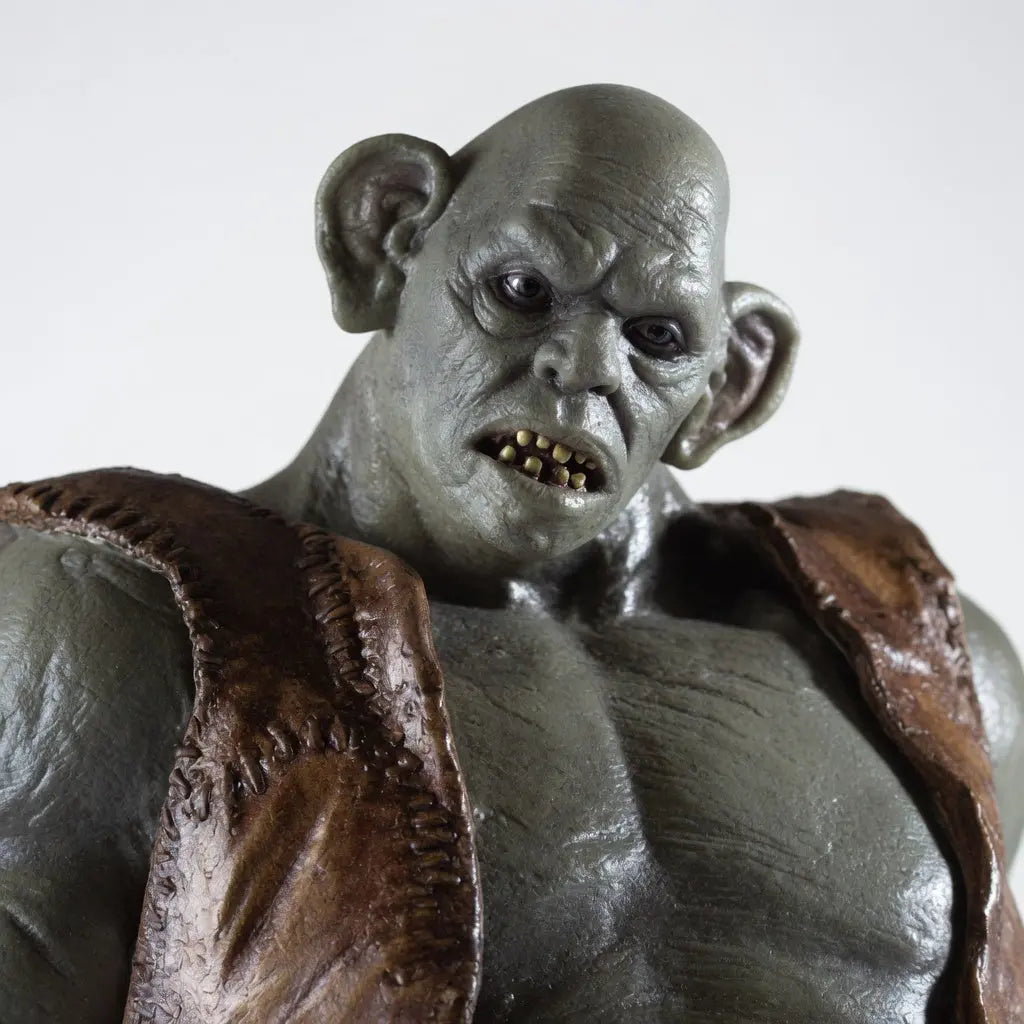 Figurine Troll Montagnes posee sur etagere collection Halloween Poudlard Noble Collection boite collector