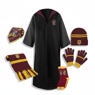 Pack Déguisement Gryffondor Adulte 6 Pièces - Harry Potter
