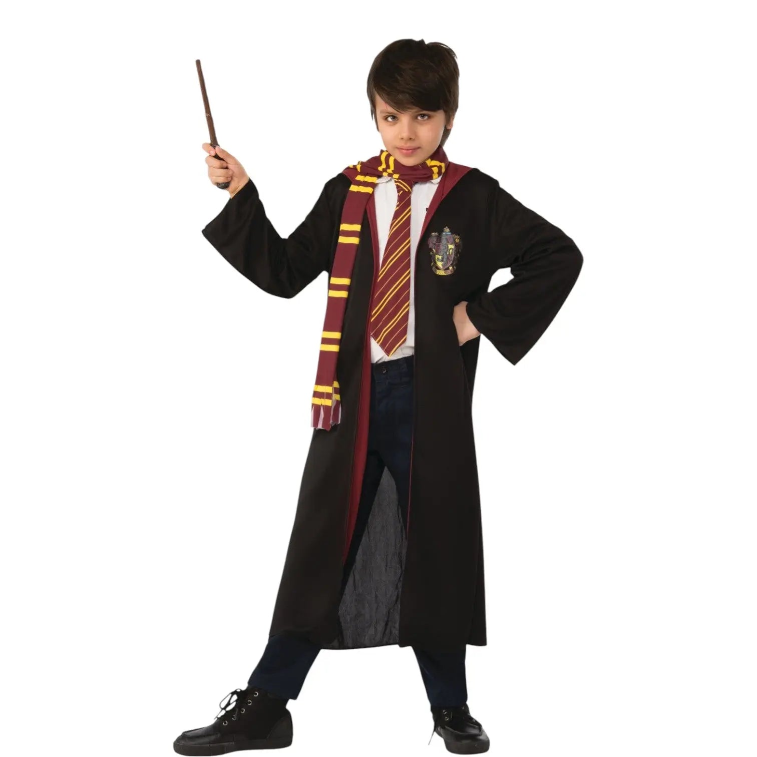 Déguisement Gryffondor Enfant - Robe + Accessoires 7-10 ans