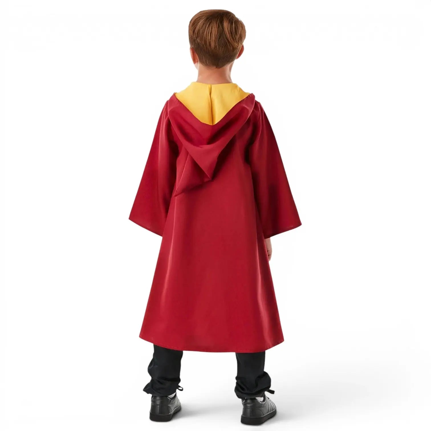 Disfraz de Quidditch Gryffindor Infantil - Capa Roja y Dorada 5-10 años