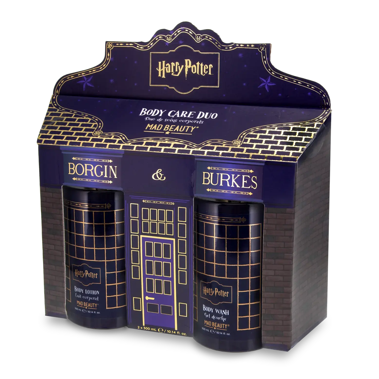 Duo Soins Harry Potter Borgin & Burkes - Gel Douche & Lotion -  La boutique Aux 2 Balais