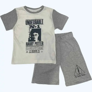 Ensemble Harry Potter Enfant : T-shirt & Short 100% Coton -  La boutique Aux 2 Balais