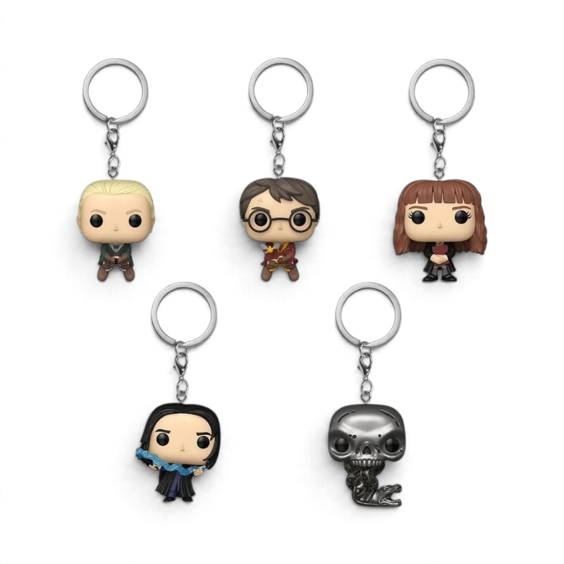 Porte-clés Funko POP Mystère Harry Potter La boutique Aux 2 Balais avec figurines vinyle des personnages de la saga