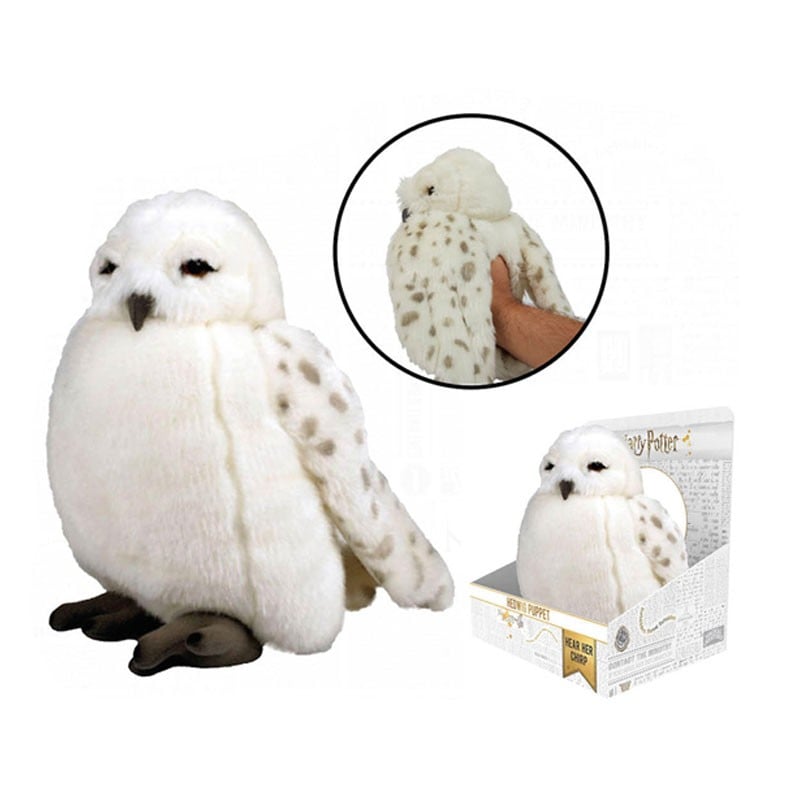 Peluche Sonore Hedwige - 30cm