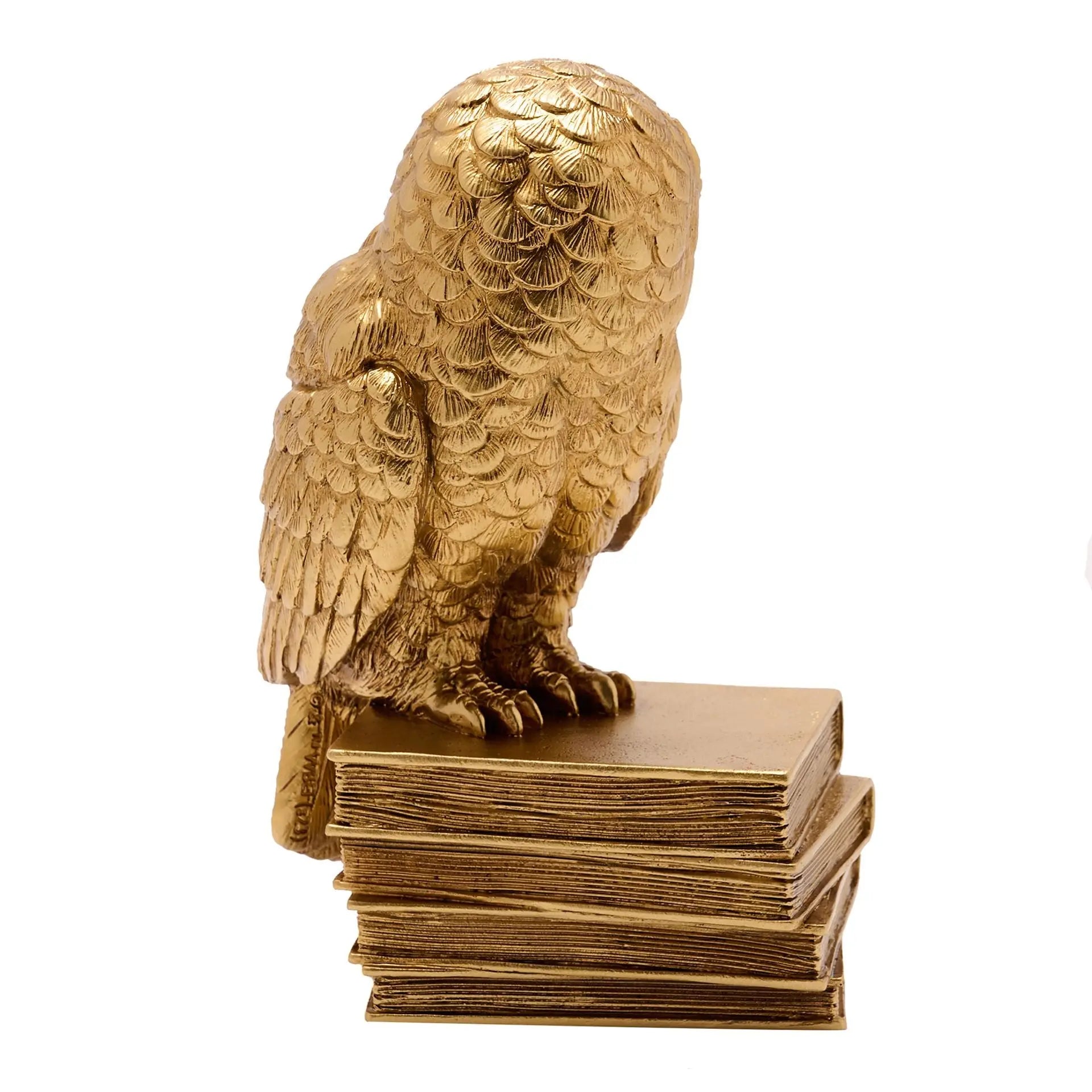 Figurine Dorée Hedwige 20 cm – Harry Potter -  La boutique Aux 2 Balais