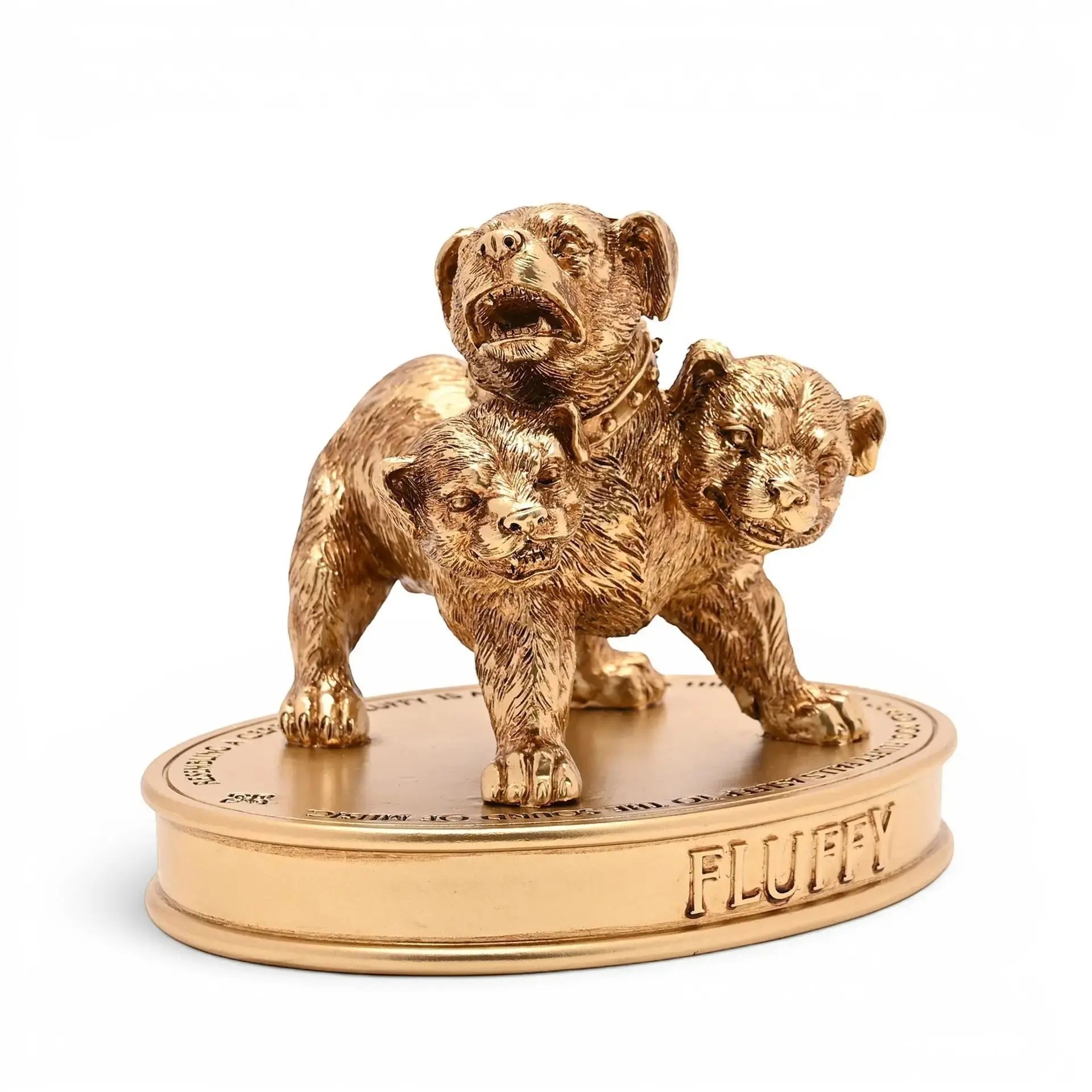 Figurine Dorée Touffu