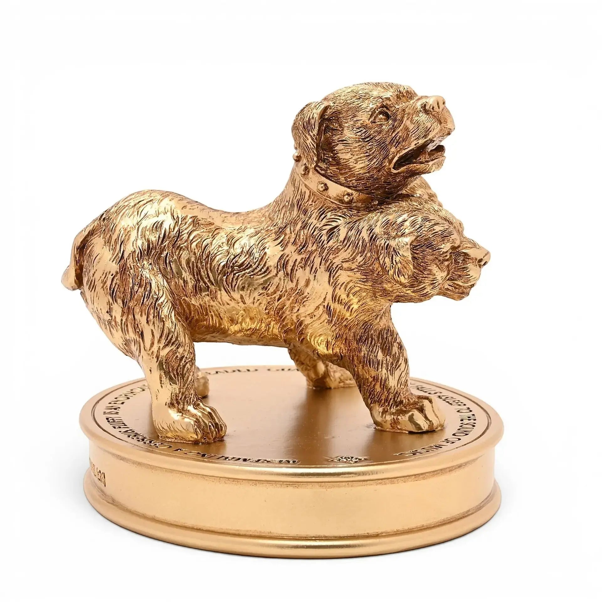 Figurine Dorée Touffu