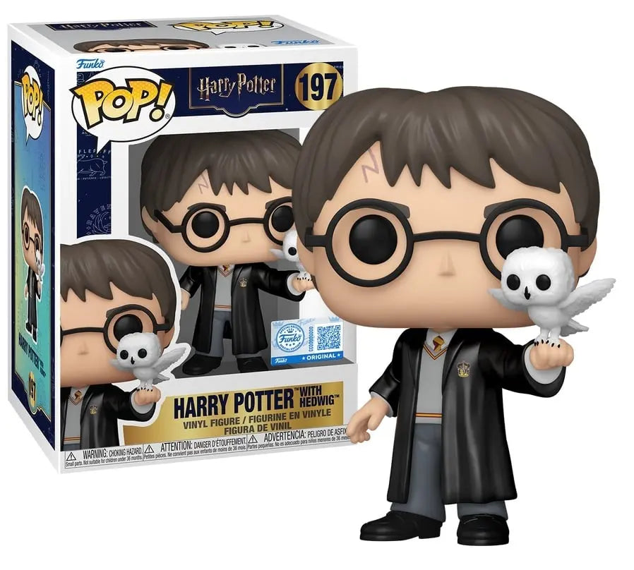 Figurine Funko POP Movies N° 197 - Harry Potter avec Hedwige au bras -  La boutique Aux 2 Balais