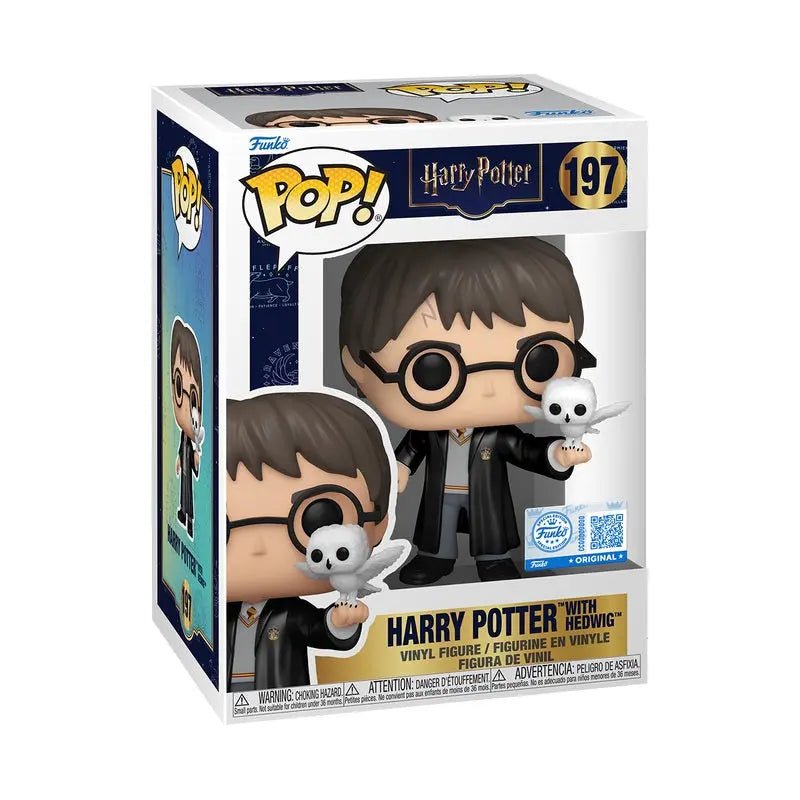 Figurine Funko POP Movies N° 197 - Harry Potter avec Hedwige au bras -  La boutique Aux 2 Balais