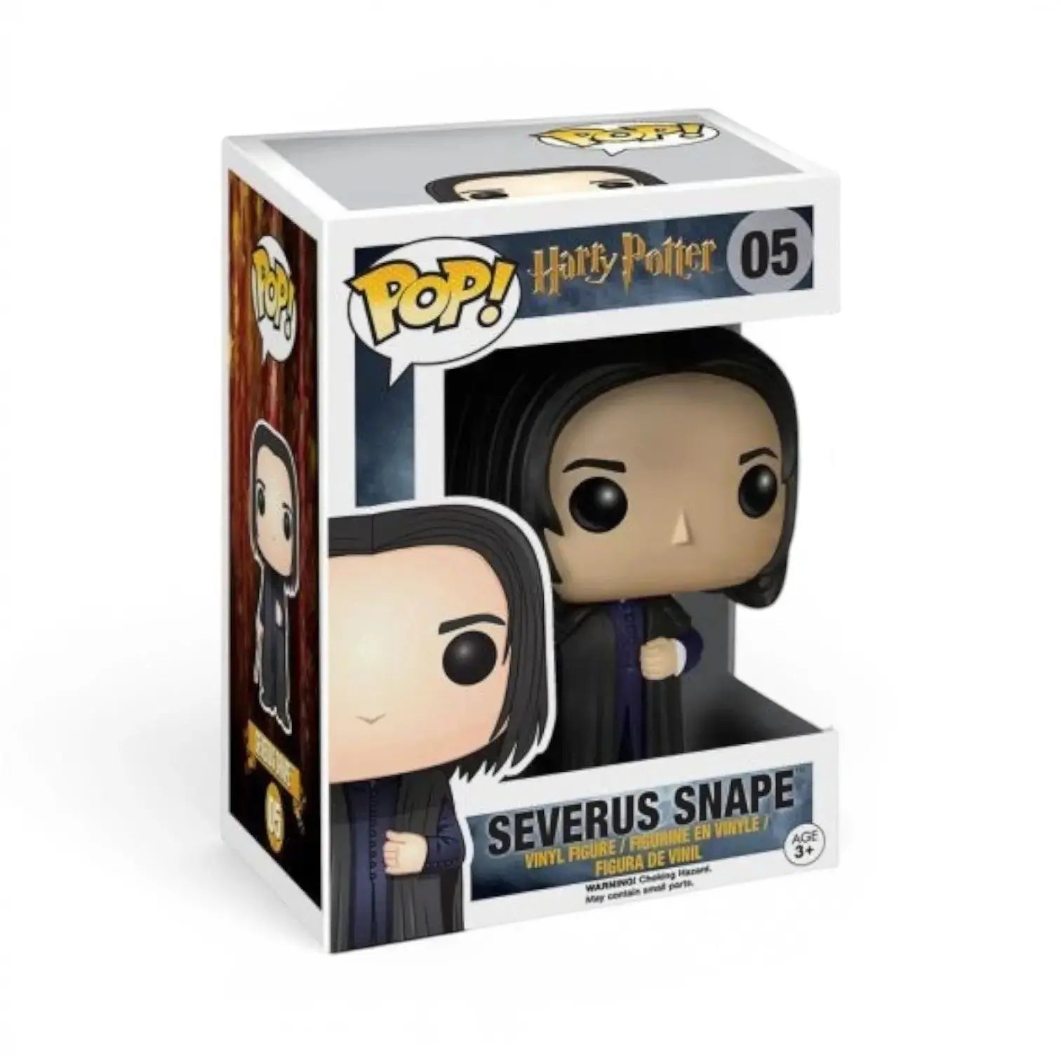 Figurine Funko POP Severus Rogue 05 en vinyle dans sa boîte-fenêtre officielle La boutique Aux 2 Balais