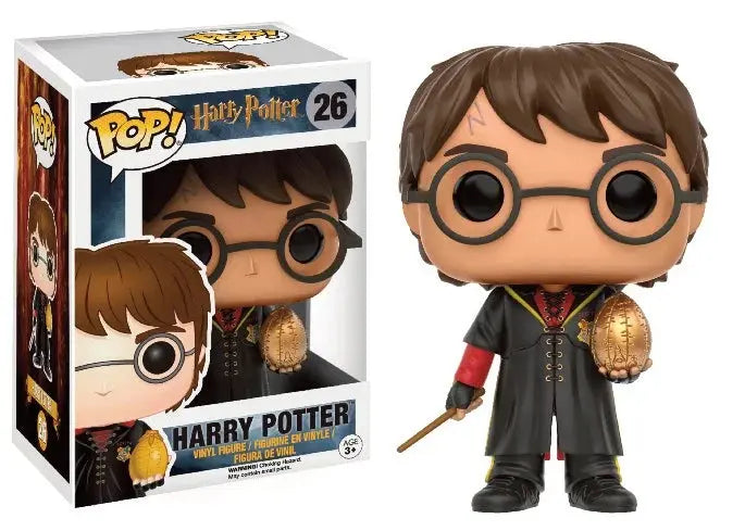 Figurine Funko Pop 26 Harry Potter Et L'oeuf D'or -  La boutique Aux 2 Balais