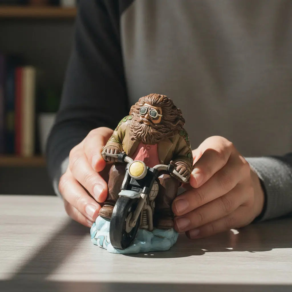 Figurine Hagrid Moto Harry Potter - Jim Shore -  La boutique Aux 2 Balais