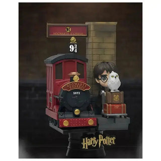Figurine Harry et Hedwige 9 3/4 -  La boutique Aux 2 Balais