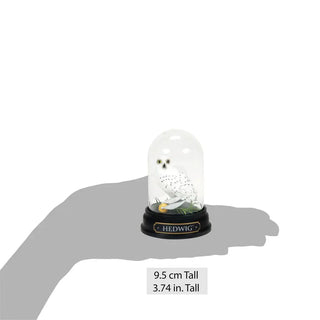 Figurine Hedwige Sous Cloche -  La boutique Aux 2 Balais