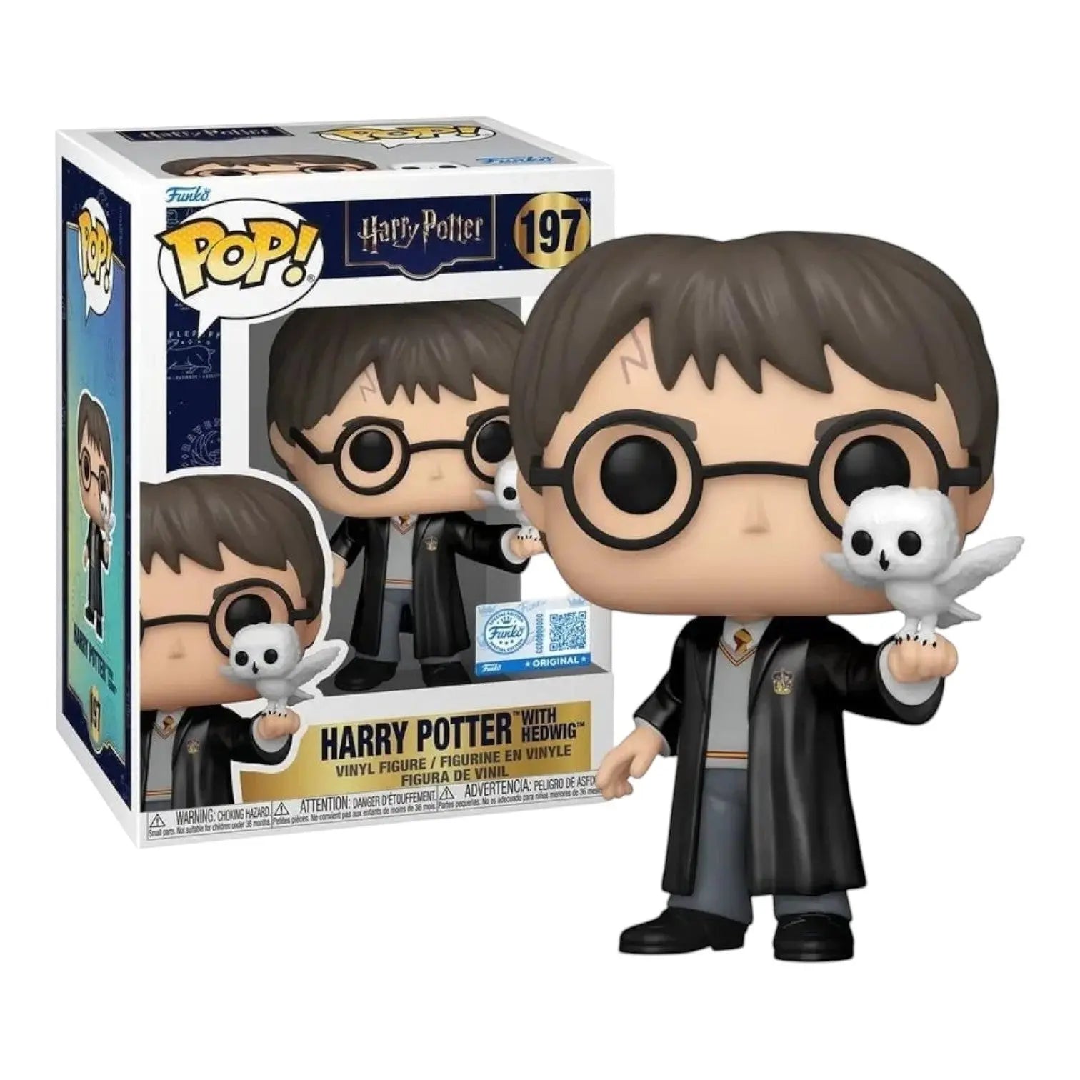 Figurine Funko POP Movies N° 197 - Harry Potter avec Hedwige au bras -  La boutique Aux 2 Balais