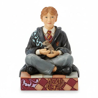Figurine Ron Rat - Harry Potter by Jim Shore -  La boutique Aux 2 Balais