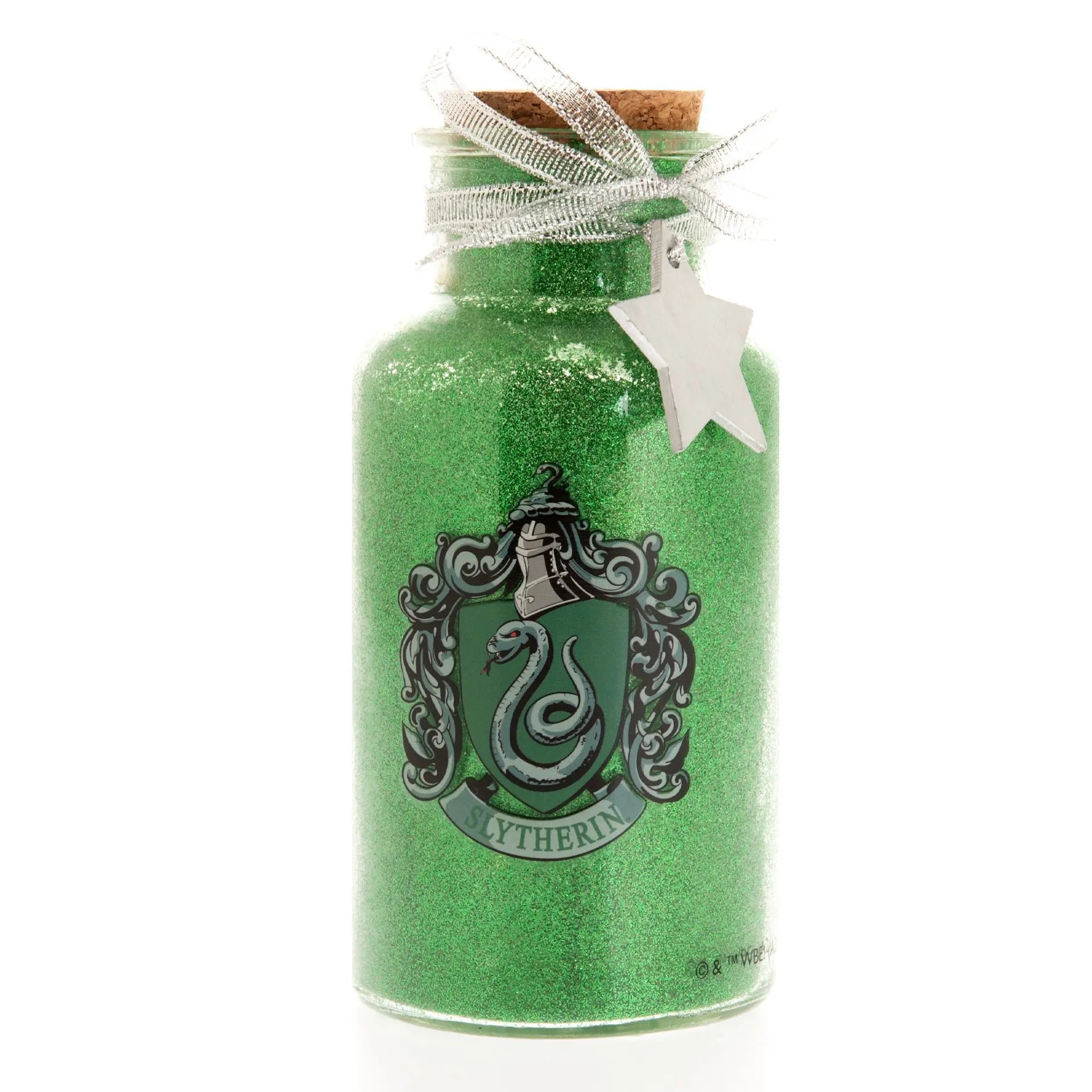 Flacon Lumineux Pailleté Maisons Harry Potter -  La boutique Aux 2 Balais
