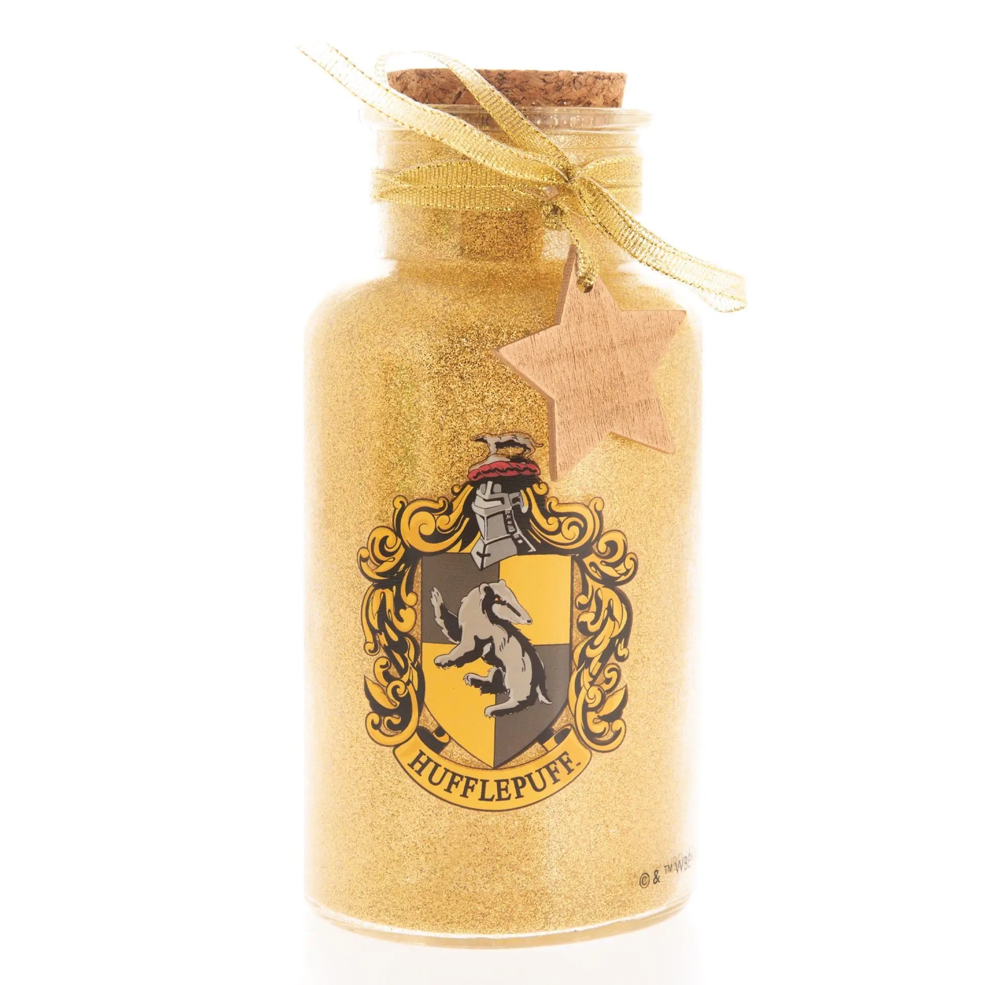 Flacon Lumineux Pailleté Maisons Harry Potter -  La boutique Aux 2 Balais