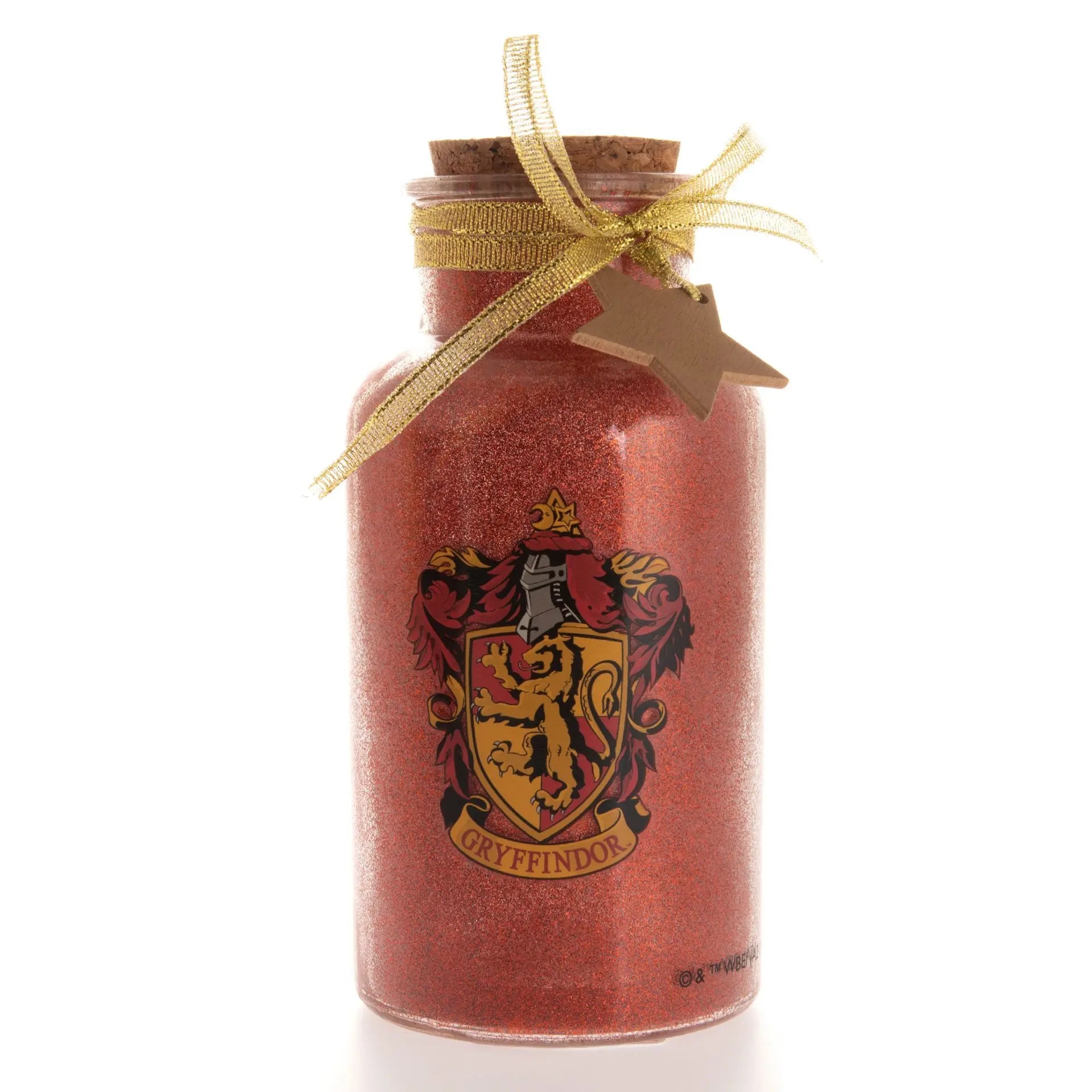 Flacon Lumineux Pailleté Maisons Harry Potter -  La boutique Aux 2 Balais
