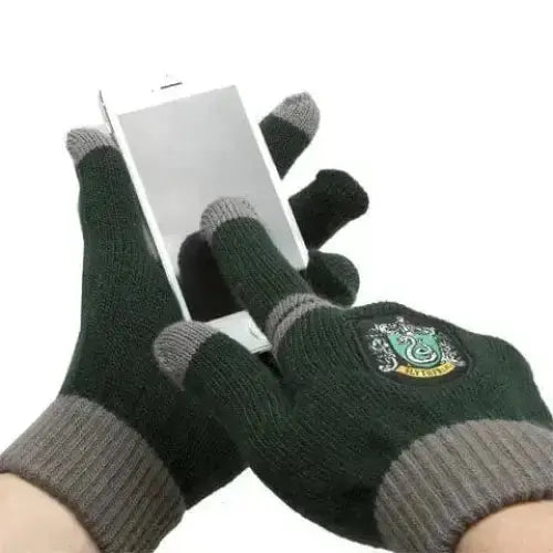 Gants Tactiles Serpentard -  La boutique Aux 2 Balais