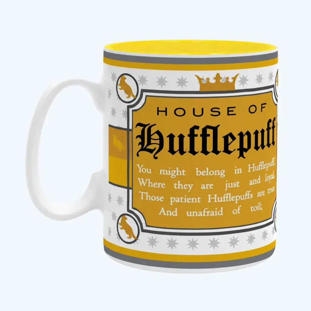 Grand Mug Harry Potter Maison Poufsouffle - Céramique XL 460 ml -  La boutique Aux 2 Balais