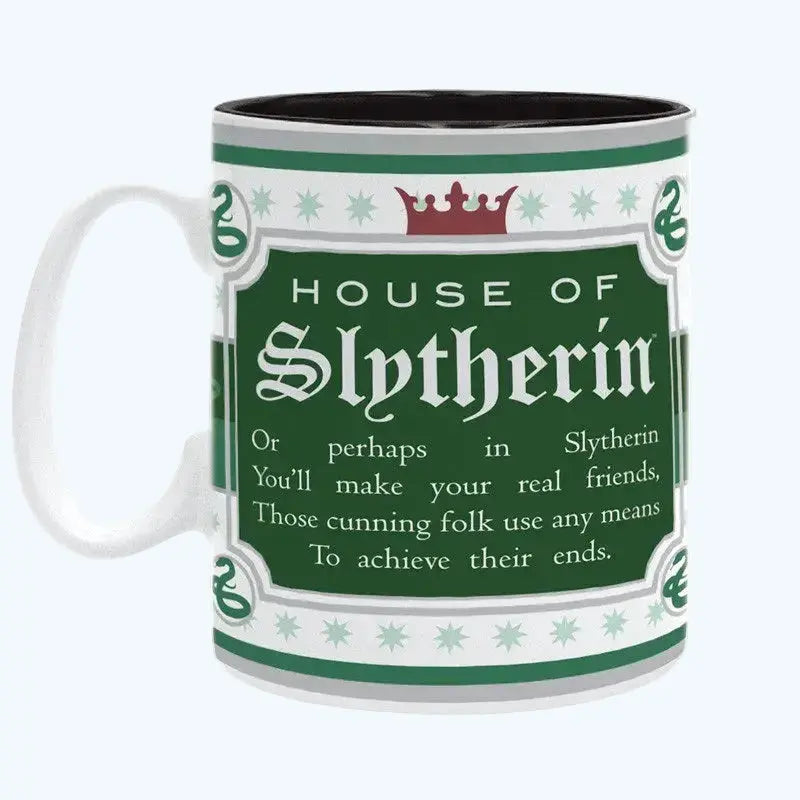 Grand Mug Harry Potter Maison Serpentard - Céramique XL 460 ml -  La boutique Aux 2 Balais