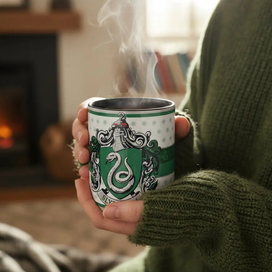 Grand Mug Harry Potter Maison Serpentard - Céramique XL 460 ml -  La boutique Aux 2 Balais