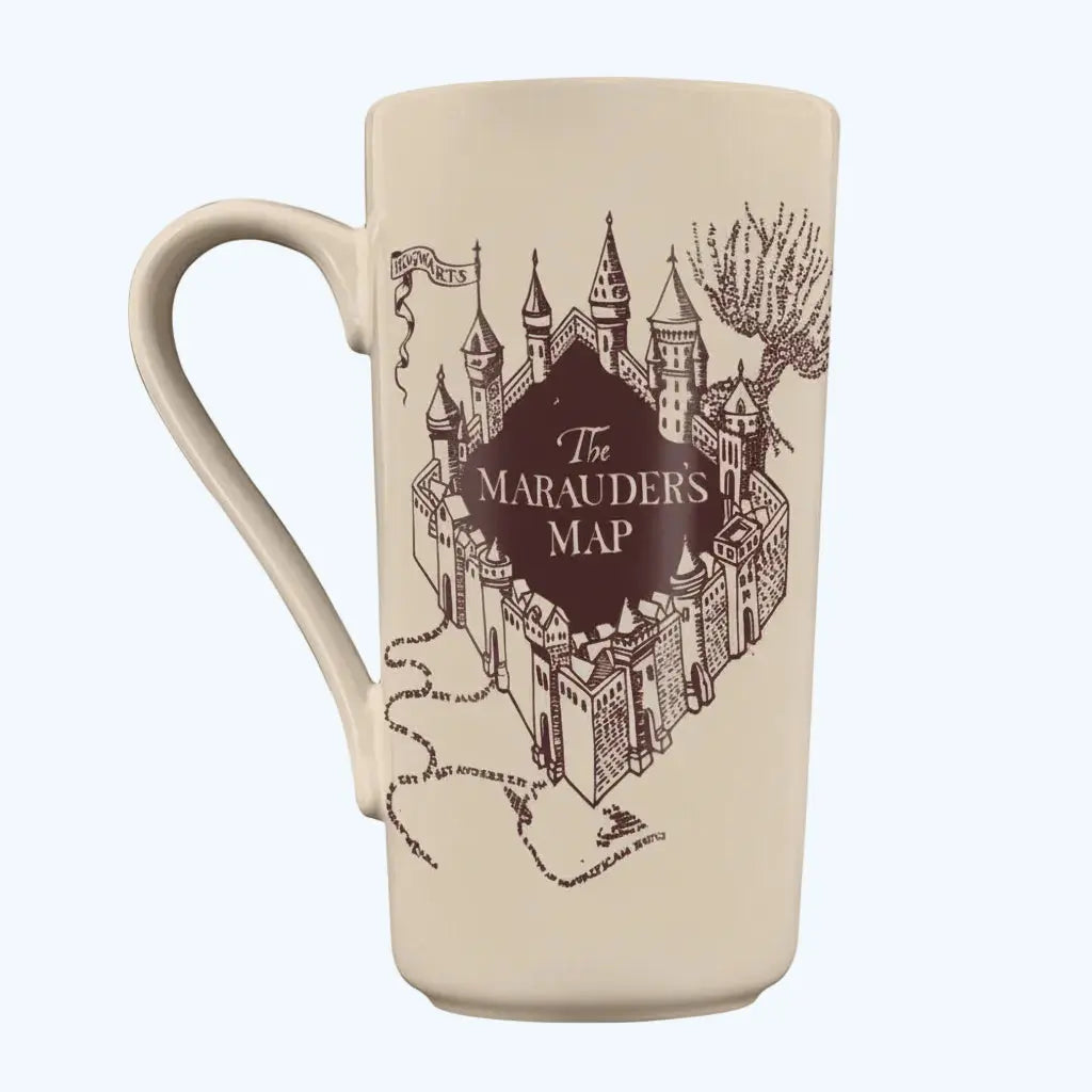 Grand Mug Latte Harry Potter Carte du Maraudeur - 470 ml -  La boutique Aux 2 Balais