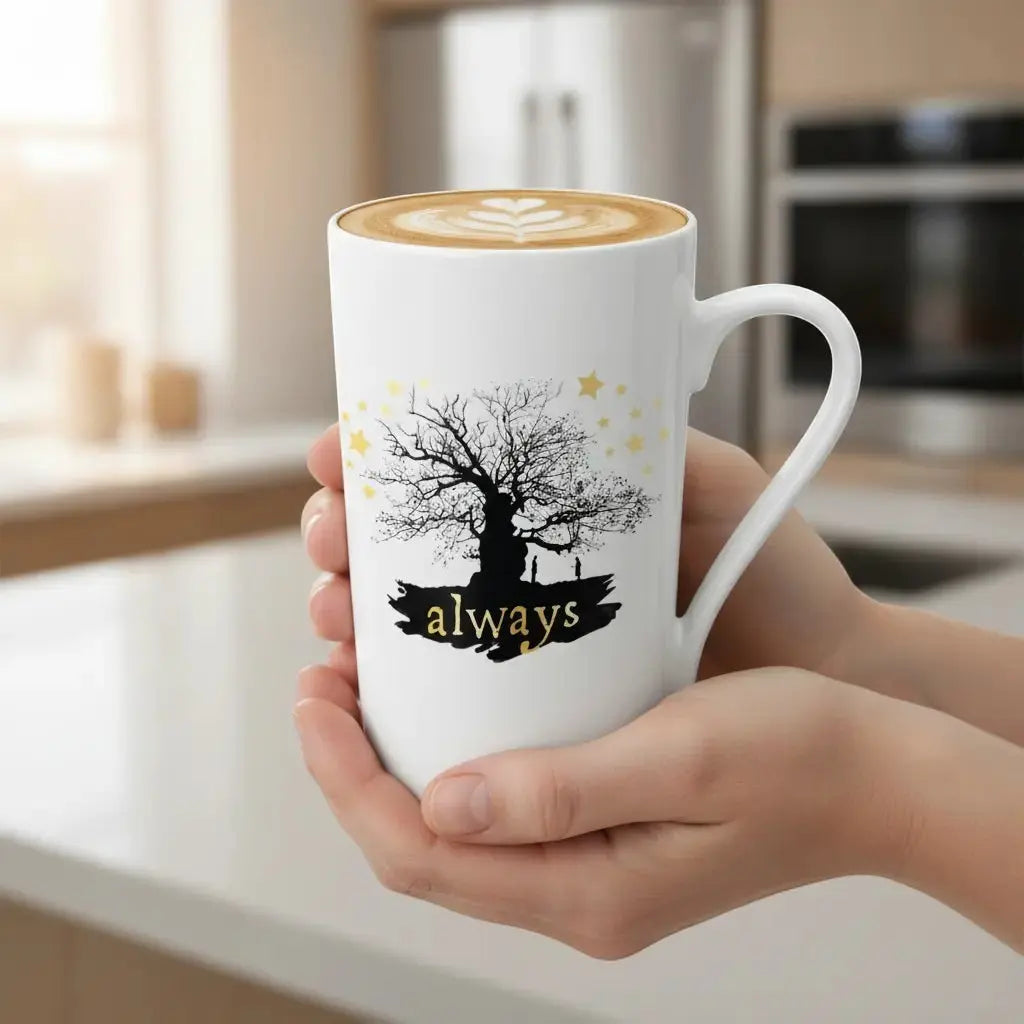 Grand Mug Latte Harry Potter Les Reliques de la Mort - 470 ml -  La boutique Aux 2 Balais