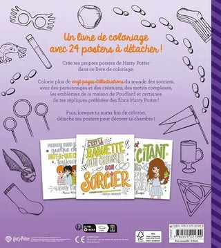 Harry Potter - Le Livre de Coloriage de Poudlard - Grand Format -  La boutique Aux 2 Balais