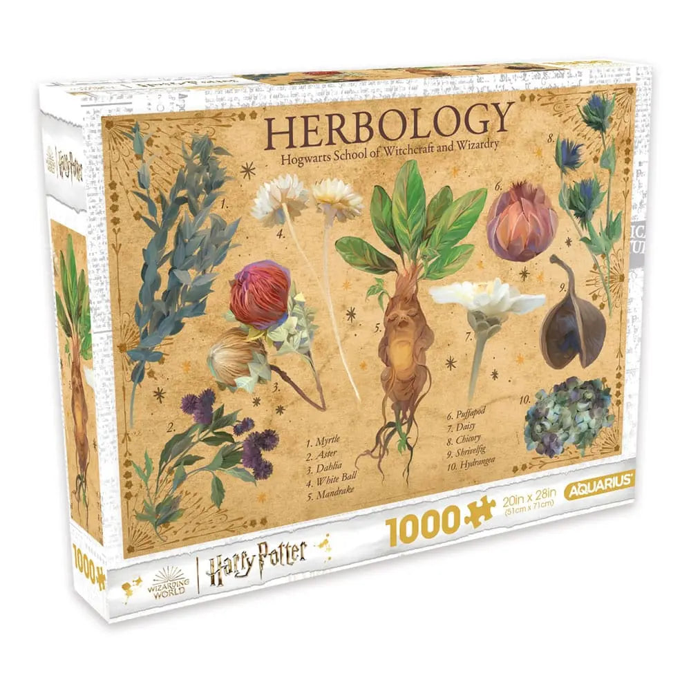 Harry Potter Puzzle Herbology (1000 pièces) -  La boutique Aux 2 Balais
