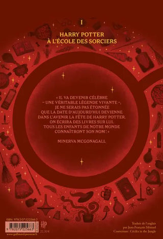 Harry Potter Tome 1 : L'école des sorciers - Grand Format - La boutique Aux 2 Balais