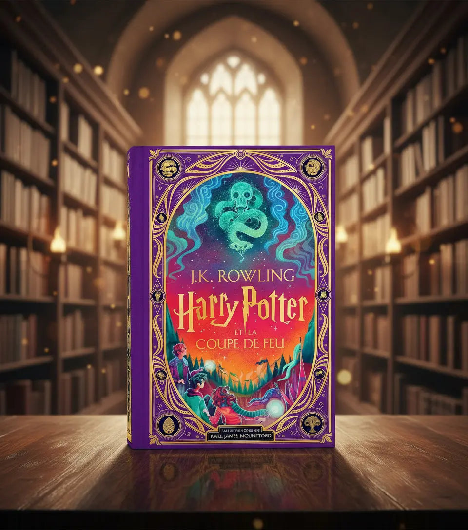 Harry Potter Tome 4 La Coupe de Feu édition interactive -  La boutique Aux 2 Balais