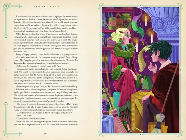 Harry Potter Tome 4 La Coupe de Feu édition interactive -  La boutique Aux 2 Balais