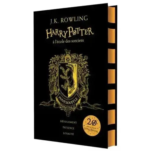 Harry Potter à l'école des Sorciers - Edition 20 ans Poufsouffle -  La boutique Aux 2 Balais