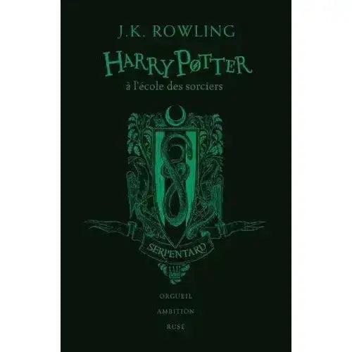 Harry Potter à l'école des Sorciers - Edition 20 ans Serpentard -  La boutique Aux 2 Balais