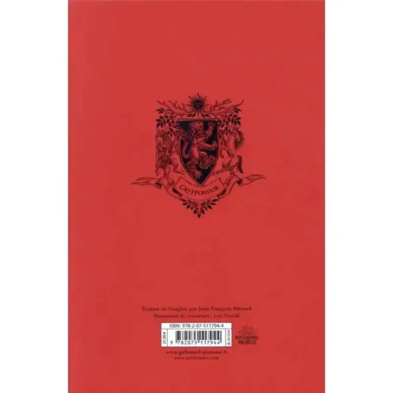 Harry Potter et la Coupe de Feu - Edition 20 ans Gryffondor -  La boutique Aux 2 Balais