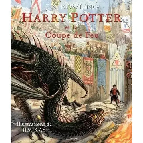 Harry Potter et la Coupe de Feu - Edition Jim kay -  La boutique Aux 2 Balais