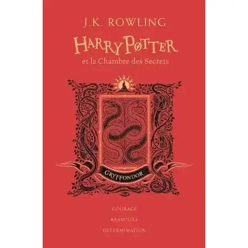 Harry Potter et la chambre des secrets - Edition 20 ans Gryffondor -  La boutique Aux 2 Balais