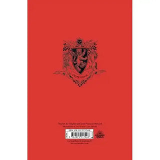 Harry Potter et la chambre des secrets - Edition 20 ans Gryffondor -  La boutique Aux 2 Balais