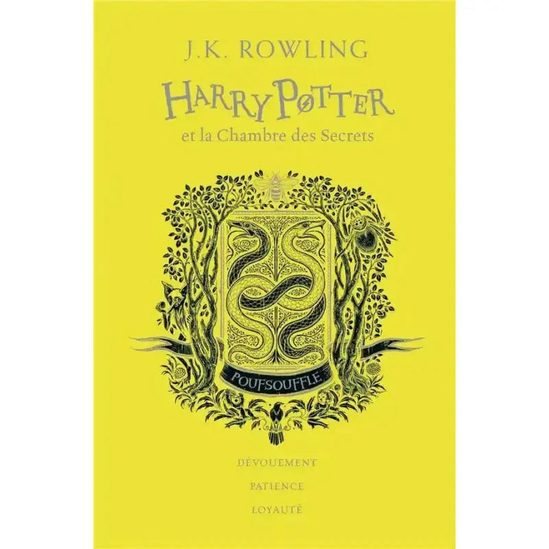 Harry Potter et la chambre des secrets - Edition 20 ans Poufsouffle -  La boutique Aux 2 Balais
