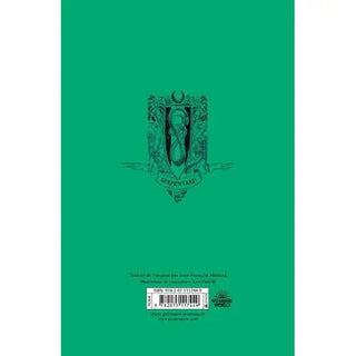 Harry Potter et la chambre des secrets - Edition 20 ans Serpentard -  La boutique Aux 2 Balais