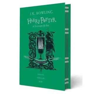 Harry Potter et la coupe de feu en Edition Spécial 20 ans, version Serpentard -  La boutique Aux 2 Balais