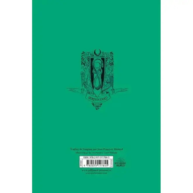 Harry Potter et la coupe de feu en Edition Spécial 20 ans, version Serpentard -  La boutique Aux 2 Balais