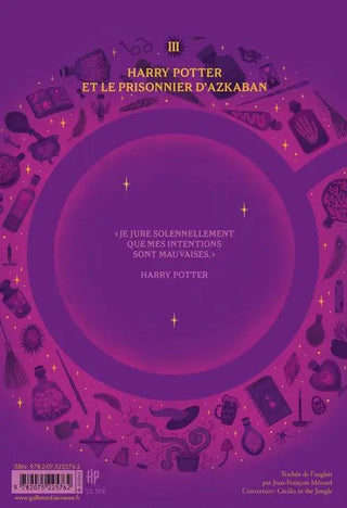 Harry Potter Tome 3 : Le Prisonnier d'Azkaban - Grand Format - La boutique Aux 2 Balais